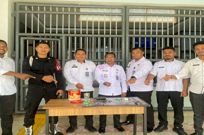 Langkah Preventif Lapas Ambon, Razia Barang Terlarang Demi Keamanan