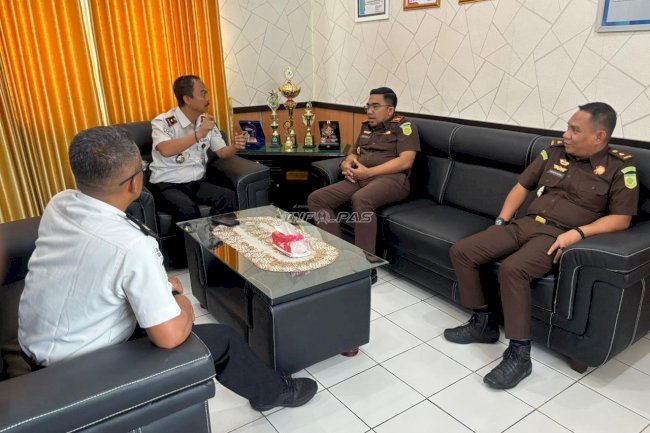 Lapas Muara Tebo Terima Kunjungan Kajari, Sinkronkan Pelaksanaan Putusan Pengadilan