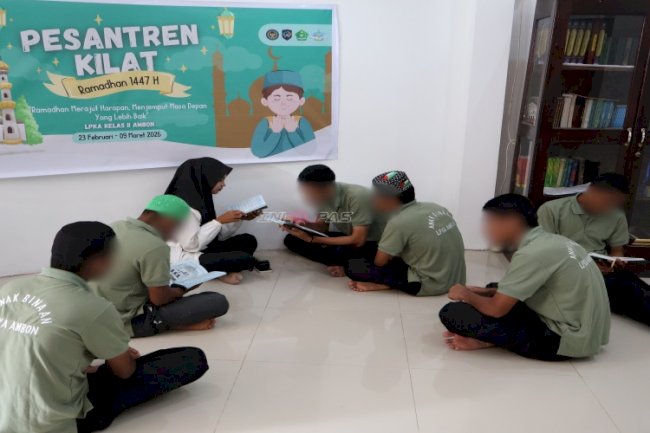 Pesantren Kilat di LPKA Ambon Tingkatkan Semangat Mengaji Anak Binaan
