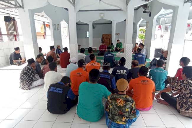 Rutan Kebumen Gandeng IAINU Gelar Kajian Toleransi di Bulan Ramadan