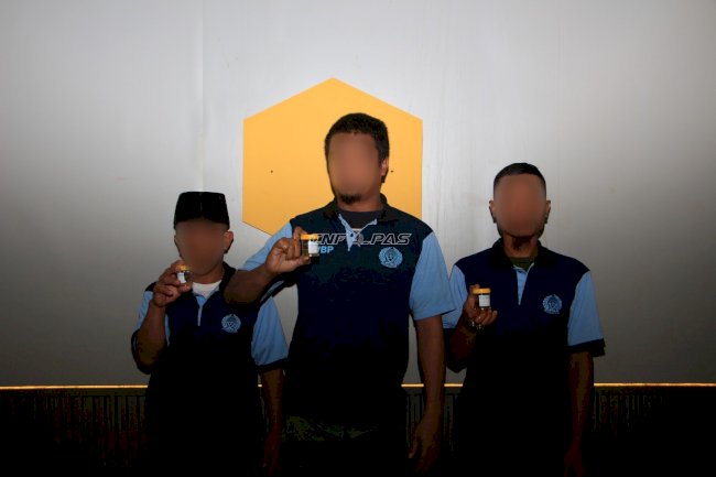 Cegah Peredaran Gelap Narkotika, Lapas Kelas I Madiun Periksa Acak Urine Warga Binaan