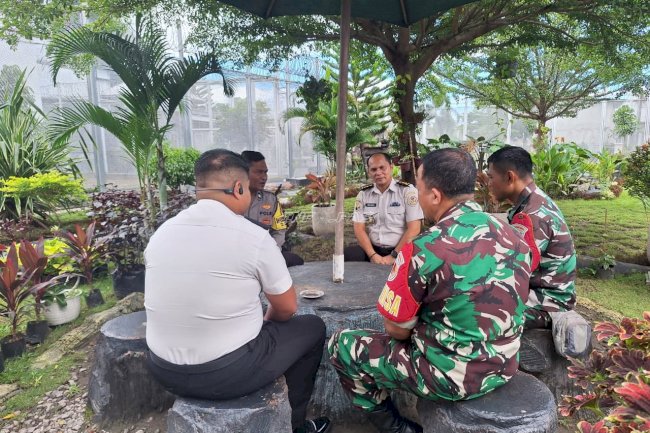 Jaga Kondusivitas Ramadan, Lapas Pemuda Madiun Sinergi dengan TNI–Polri lewat Patroli Sambang