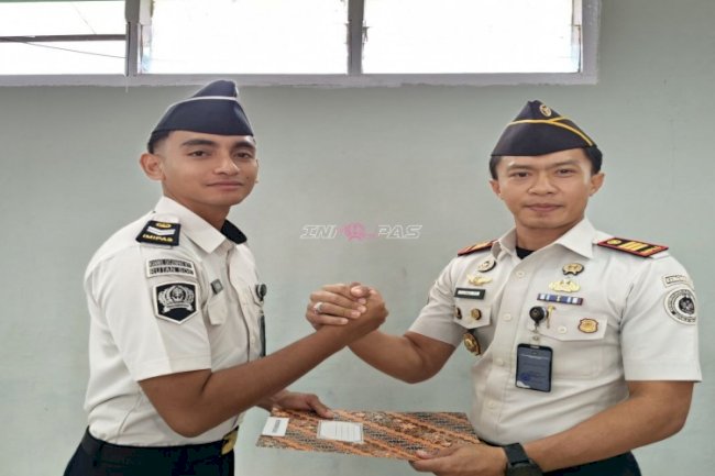 12 Petugas Rutan SoE Naik Pangkat, Karutan Dorong Peningkatan SDM