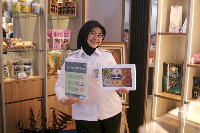 Karya Warga Binaan Lapas Cibinong Tampil di Galeri Kanim Bogor yang Diresmikan Menimipas