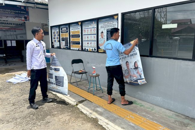 Asah Kreativitas, Warga Binaan Rutan Rantau Ikuti Pelatihan Filming Stiker