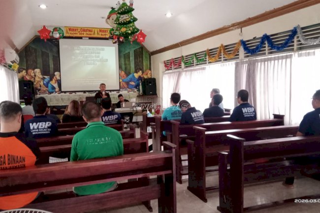 Lapas Banjarmasin Hadirkan Pelayanan GMDC, Warga Binaan Kristiani Dikuatkan Lewat Firman