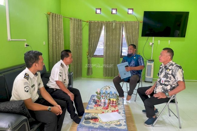 Dukung Program Keterampilan Warga Binaan, Lapas Kotabaru Koordinasi dengan Disnakertrans