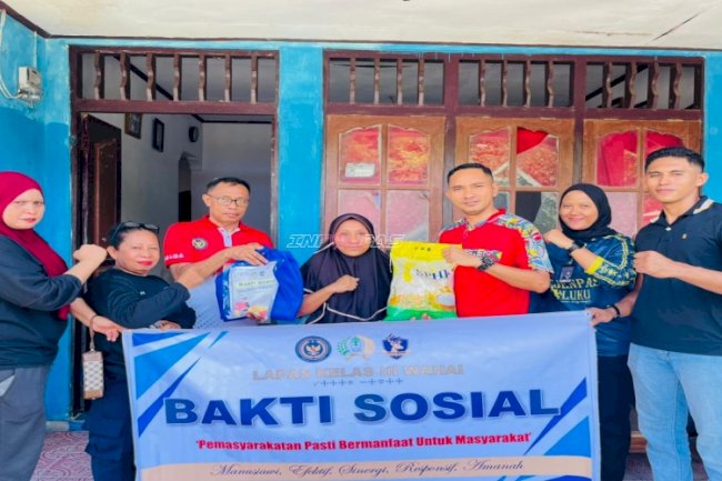 Lapas Wahai Tebar Berkah Ramadan, Salurkan Bansos kepada Masyarakat Kurang Mampu