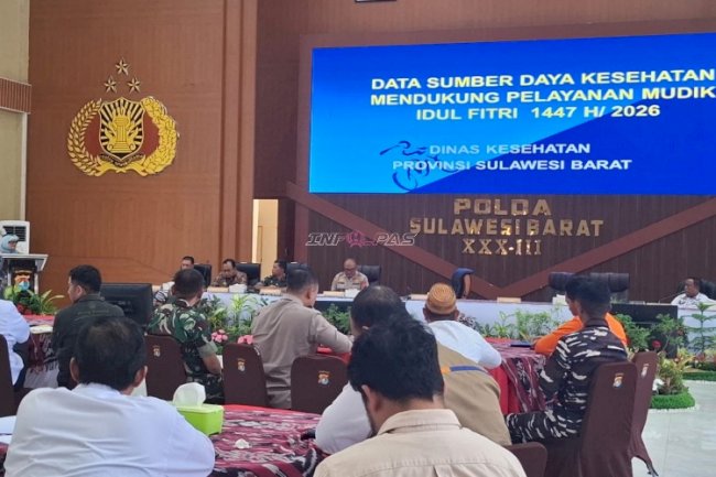 Kanwil Ditjenpas Sulbar Perkuat Sinergi Pengamanan Pemasyarakatan dalam Rakor Operasi Ketupat Marano 2026