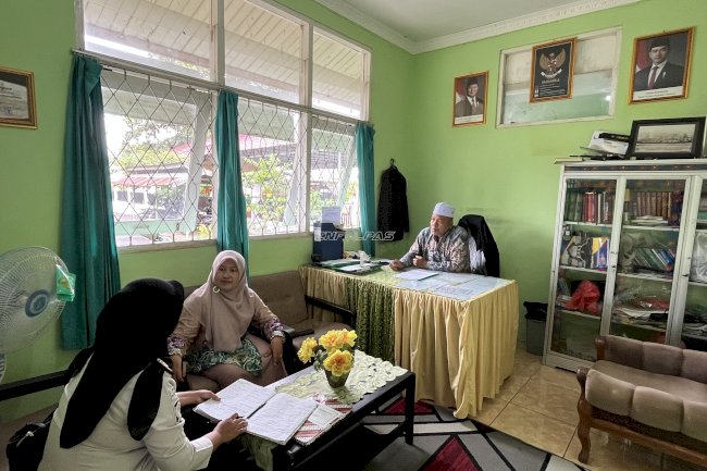 Perkuat Layanan Berbasis Halal, Lapas Tanjung Koordinasi dengan KUA Murung Pudak