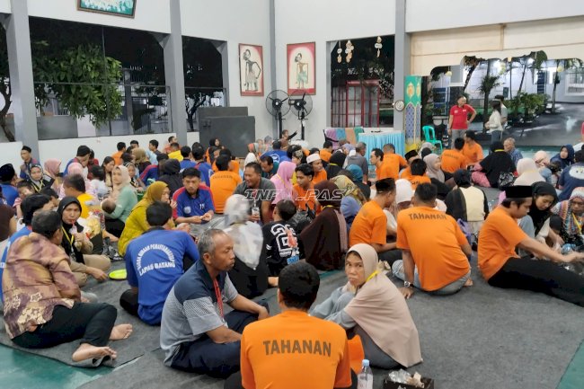 Rajut Silaturahmi Ramadan, Lapas Batang Hadirkan Buka Bersama Warga Binaan dan Keluarga