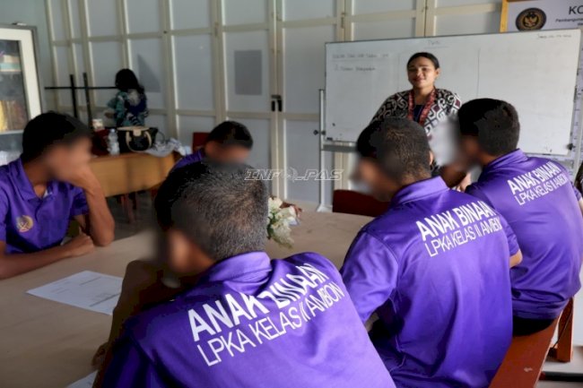 LPKA Ambon Tanamkan Nilai Norma kepada Anak Binaan lewat Pembelajaran PKN