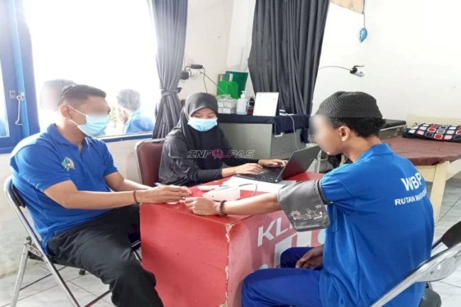 Pastikan Hak Kesehatan Terpenuhi, Klinik Pratama Rutan Marabahan Berikan Pelayanan Prima