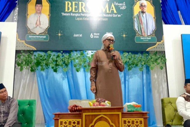 Buka Puasa Bersama Perkuat Kebersamaan Petugas dan Warga Binaan Lapas Banjarmasin 