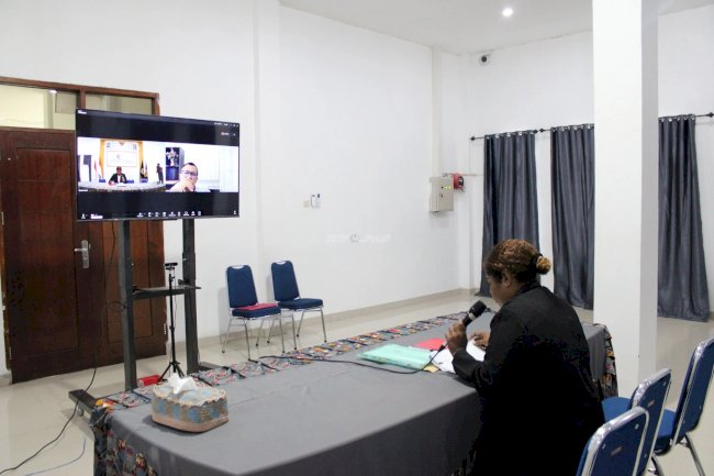 Lapas Perempuan Manokwari Dukung Hak Pendidikan, Warga Binaan Jalani Sidang Skripsi