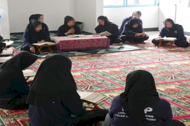 Ramadan di Lapas Perempuan Martapura, Warga Binaan Khidmat Tadarus Al-Qur’an