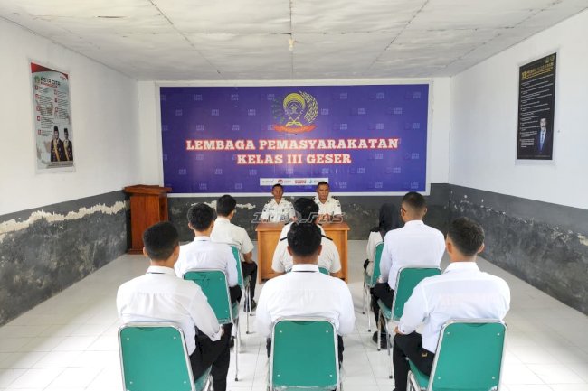 Pastikan Integritas, Lapas Geser Gelar Sosialisasi Antigratifikasi bagi Seluruh Pegawai 