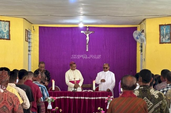 Uskup Atambua Pimpin Rekoleksi Prapaskah bagi Keluarga Besar Lapas Atambua