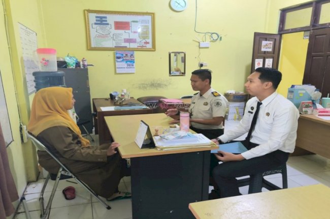 Tingkatkan Pengelolaan Koperasi, Rutan Marabahan Jalin Koordinasi dengan Diskoperindag Kab. Barito Kuala