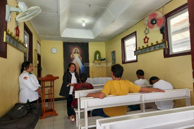 Sinergi Lapas Tual dan Kemenag Kota Tual Perkuat Spiritualitas Warga Binaan Kristen Protestan