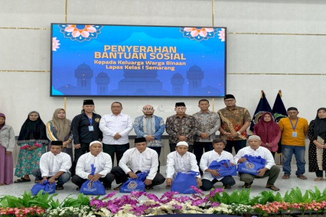 Kanwil Ditjenpas Jateng Tebar Kepedulian Ramadan melalui Bansos dan Buka Puasa Bersama