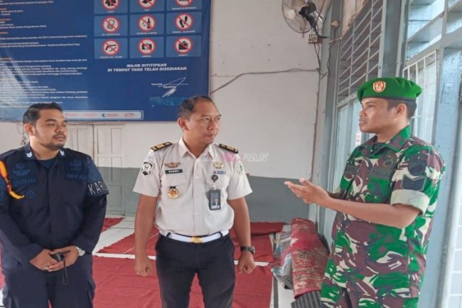 Sinergi Lapas Amuntai dan APH Perkuat Pengamanan Posko Kunjungan Ramadan di Lapas 