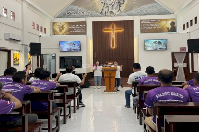 Dalami Firman Tuhan, Lapas Cibinong Hadirkan Program Gerakan Membaca Al-Kitab bagi Warga Binaan Nasrani