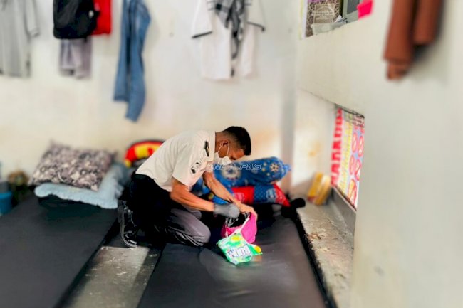 Cegah Gangguan Kamtib, Lapas Bandanaira Geledah Blok Hunian