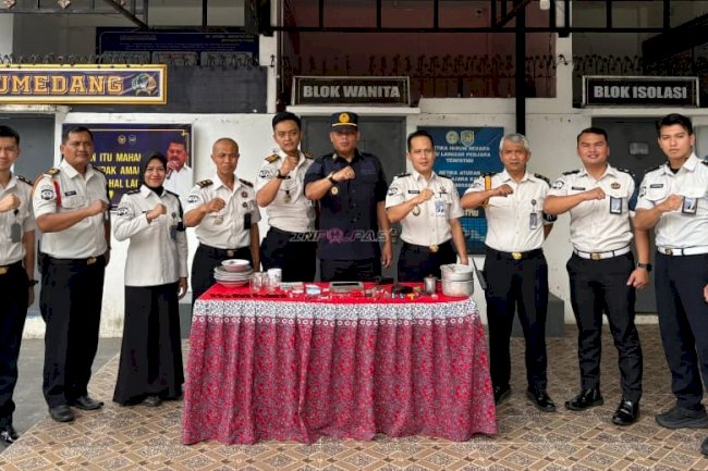 Razia Mendadak Kamar Hunian, Lapas Sumedang Cegah Potensi Gangguan Keamanan