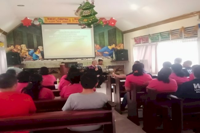 Teguhkan Iman, Warga Binaan Kristiani Lapas Banjarmasin Jalani Ibadah Pelayanan HKBP Borneo