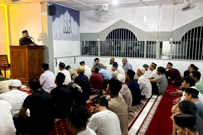 Isi 10 Malam Terakhir Ramadan, Rutan Majene Gelar Ceramah Agama bagi Warga Binaan