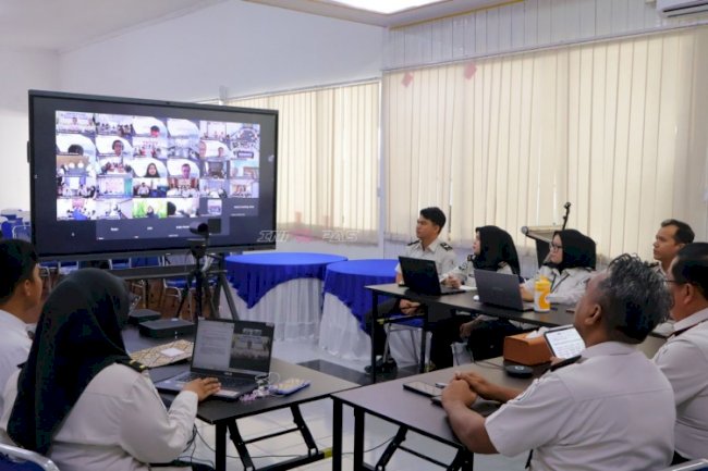 Implementasi SPIP Terpadu, Kanwil Ditjenpas Kalsel Gelar Bimtek Manajemen Risiko