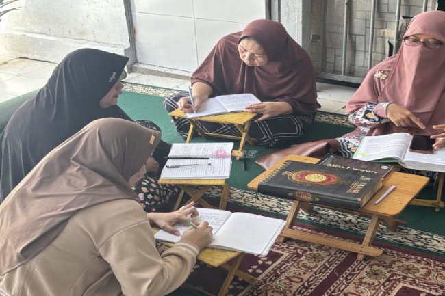 Warga Binaan Perempuan di Rutan Tanjung Tingkatkan Keimanan dan Ketakwaan lewat Pengajian