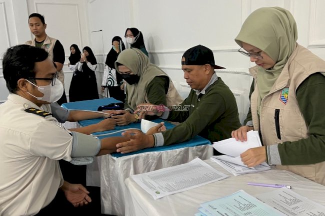 Pastikan Kesiapan Sambut Idulfitri 1447 H, Lapas Kotabaru Gelar Skrining Kesehatan Petugas