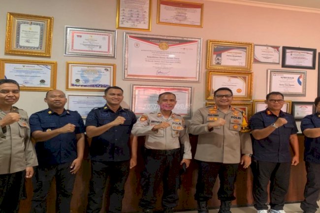 Koordinasi Pengamanan Lebaran, Lapas Banjarbaru Perkuat Sinergi dengan Polres Banjarbaru