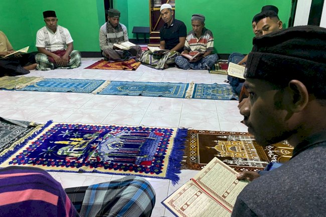 Penuh Khidmat di Jumat Terakhir Ramadan, Lapas Wahai Khusyuk Laksanakan Yasinan Bersama