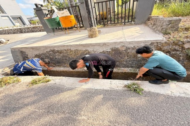 Bapas Tanjungpandan Ajak Klien Pemasyarakatan Bersihkan Lingkungan 