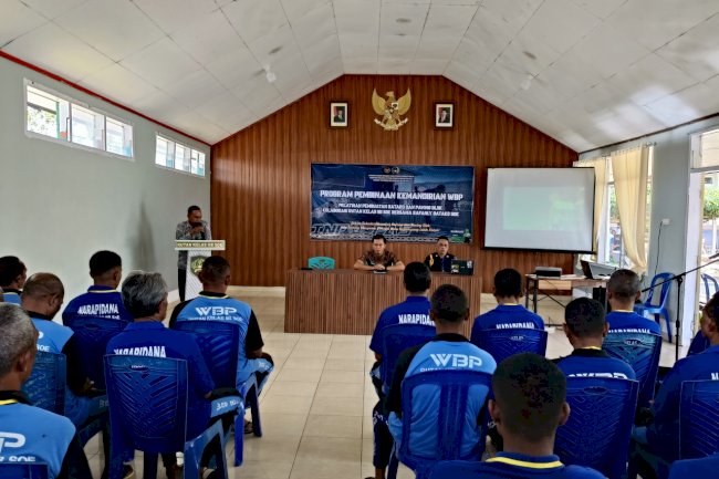 Rutan SoE Gandeng Rafanly Batako Latih Warga Binaan Produksi Batako dan Paving Block