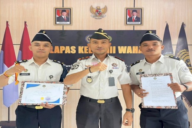 Apresiasi Integritas, Lapas Wahai Anugerahkan Penghargaan Petugas Teladan Triwulan I Tahun 2026