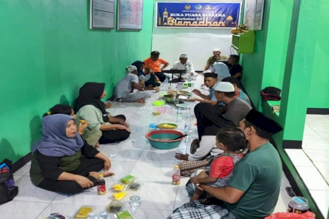 Ciptakan Suasana Mesra, Lapas Wahai Fasilitasi Buka Puasa Bersama Warga Binaan dan Keluarga