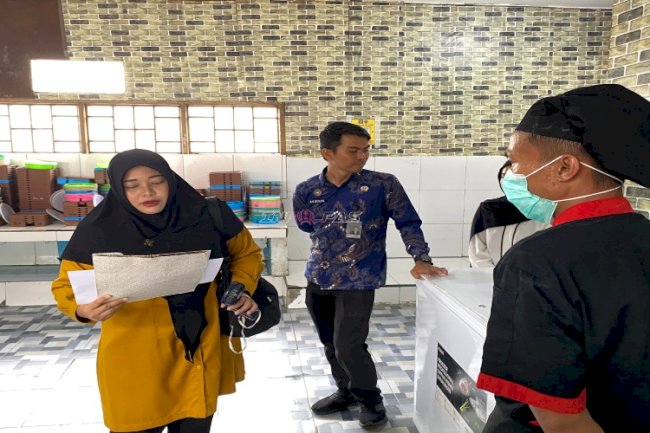 Menuju Dapur Sehat, Lapas Luwuk Jalani Survei Sertifikasi Laik Higiene