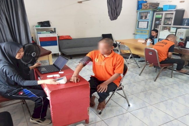 Rutan Marabahan Berikan Layanan Kesehatan dan Deteksi Dini Penyalahgunaan Narkotika bagi Warga Binaan