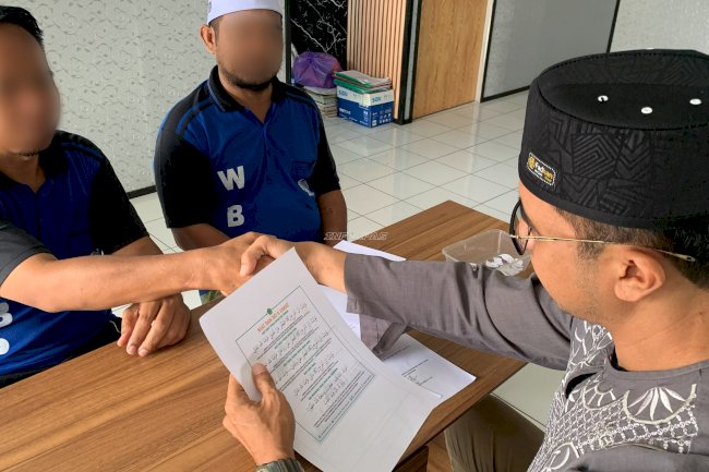 Lapas Tanjung Fasilitasi Warga Binaan Tunaikan Zakar Fitrah
