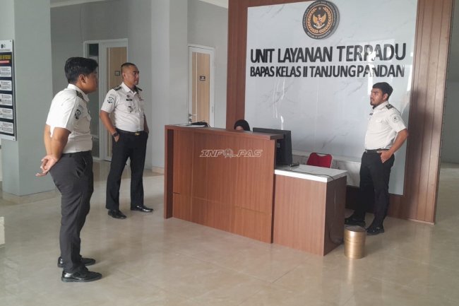 Bapas Tanjungpandan Pastikan Pelayanan Tetap Optimal Selama WFA dan Libur Idulfitri