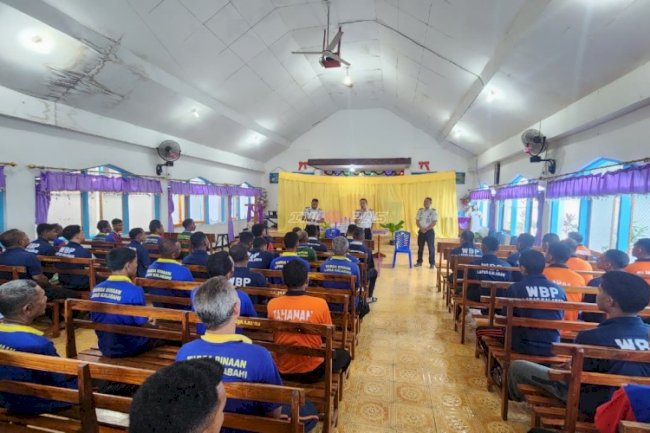 Lapas Kalabahi Evaluasi Kegiatan Warga Binaan dan Bersiap Jelang Idulfitri