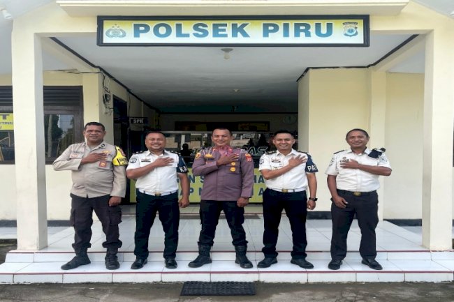 Koordinasi dengan TNI dan Polri, Lapas Piru Perkuat Sinergi Pengamanan Idulfitri