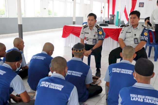 Delapan Warga Binaan Baru Lapas Tanjung Jalani Pemeriksaan hingga Mapenaling