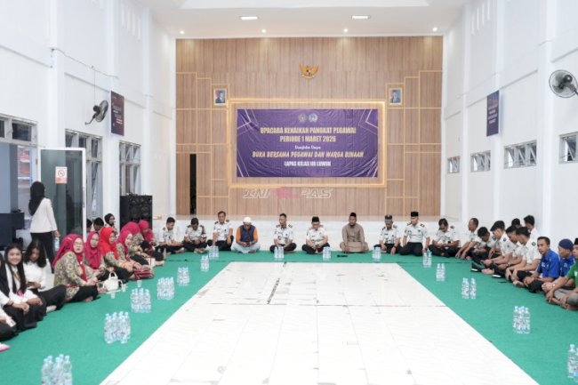 Lapas Luwuk Gelar Buka Puasa Bersama, Rajut Kebersamaan Petugas dan Warga Binaan