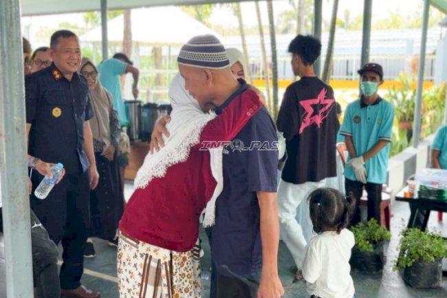 "Jembatan Hati” Lapas Narkotika Karang Intan: Satukan Rindu yang Terpisah, Wujud Nyata Menuju WBBM 2026