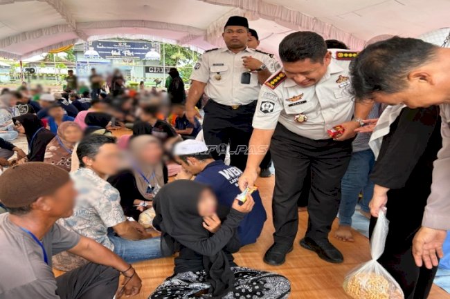 Sentuhan Hangat Kalapas Banjarmasin, Snack Kecil Hadirkan Senyum Anak Warga Binaan di Hari Raya